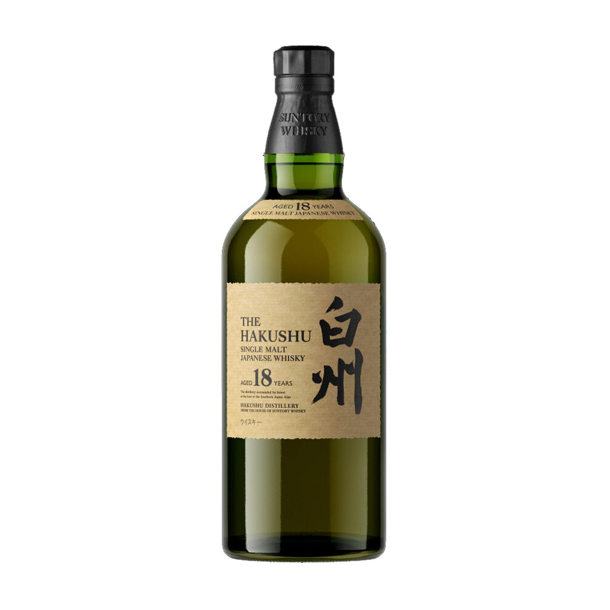 Suntory HAKUSHU 18 ANS 700ml