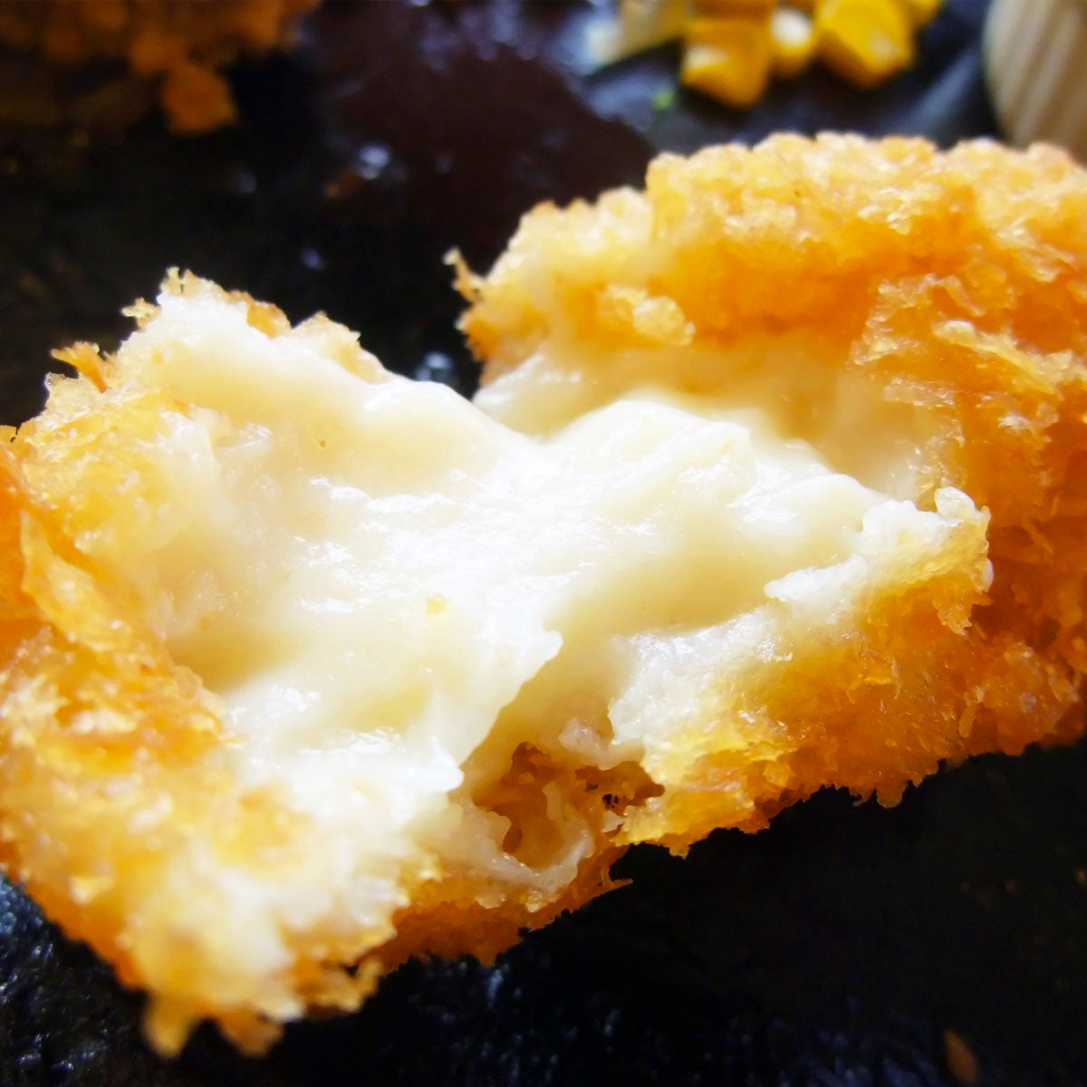 Croquettes crémeuses au crabe