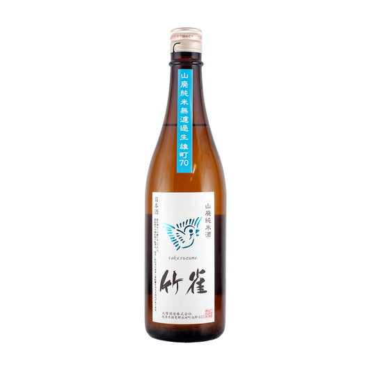 Takesuzume Yamahai Junmai 70 Muroka Nama Genshu 720ml