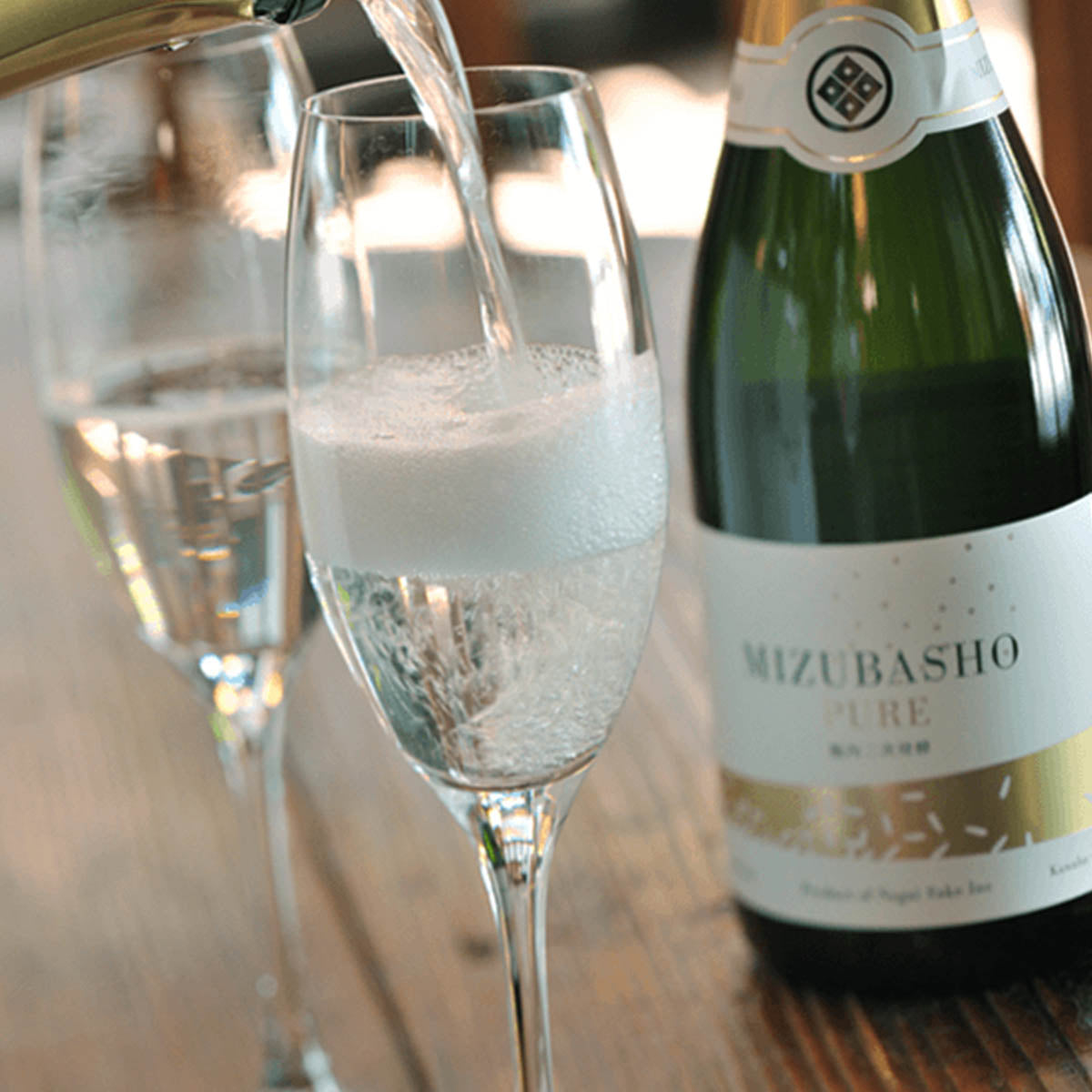 Nagai shuzô Mizubasho PURE Sparkling 720ml